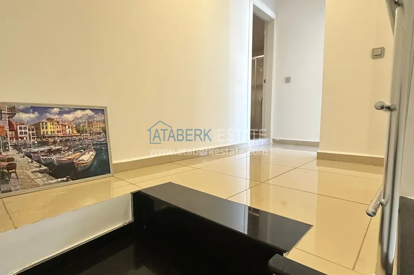 Приобрести Пентхаус-дуплекс 2+1 в центре Алании – район пляжа Клеопатра  13 
