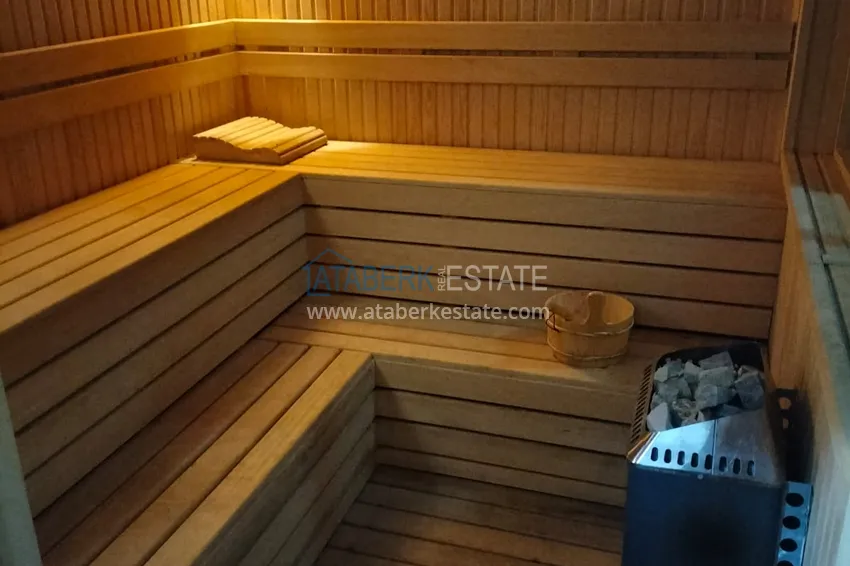 Двухуровневый пентхаус с мебелью в центре Алании – район пляжа Клеопатра  11 