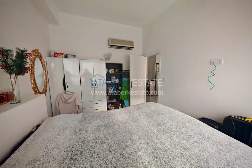 Приобрести Квартира 1+1 с мебелью и участком земли в жилом комплексе - Алания, район Авсаллар 14