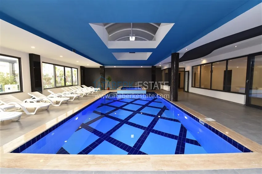 Меблированный садовый дуплекс 2+1 в комплексе с инфраструктурой, Каргыджак 16