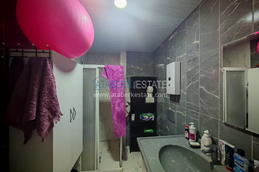 Приобрести Квартира 1+1 с мебелью и участком земли в жилом комплексе - Алания, район Авсаллар 16