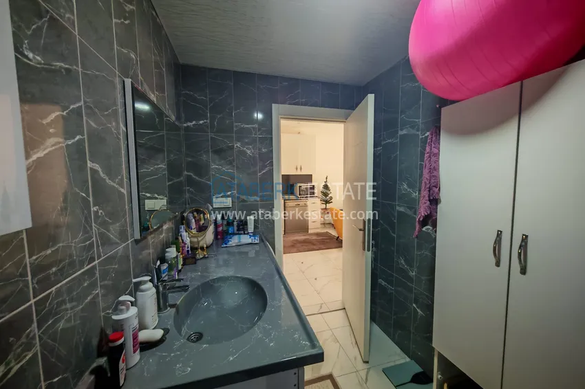 Приобрести Квартира 1+1 с мебелью и участком земли в жилом комплексе - Алания, район Авсаллар 17