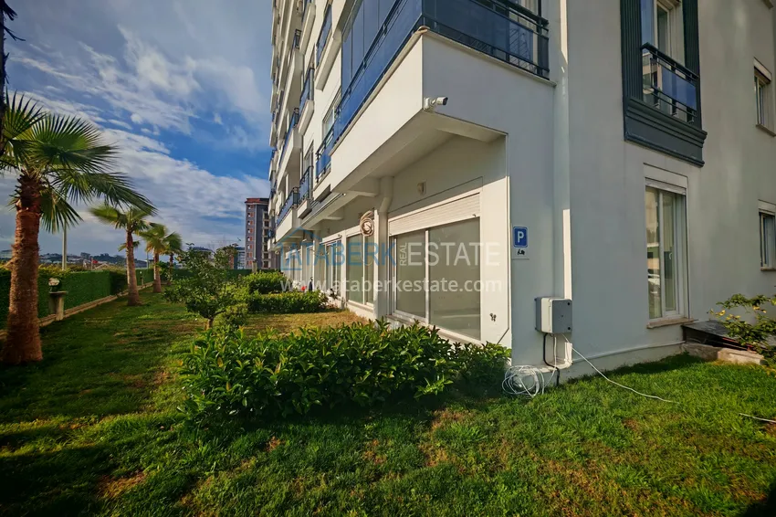 Приобрести Квартира 1+1 с мебелью и участком земли в жилом комплексе - Алания, район Авсаллар 1