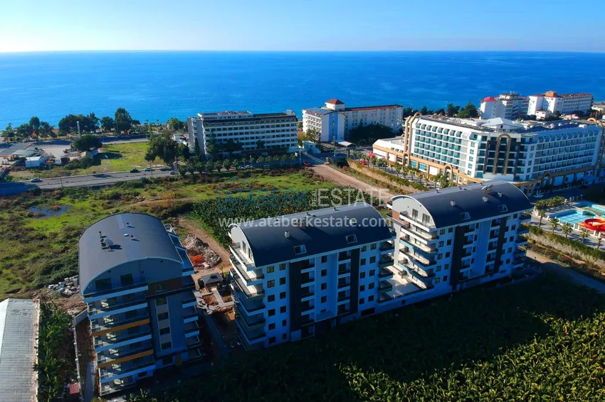 Меблированный садовый дуплекс 2+1 в комплексе с инфраструктурой, Каргыджак 1