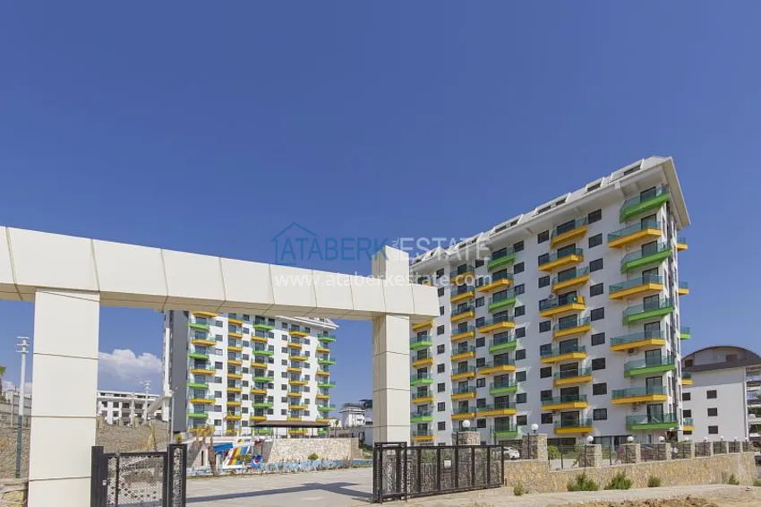 Двухкомнатная квартира в новом комплексе - Алания, район Авсаллар 2