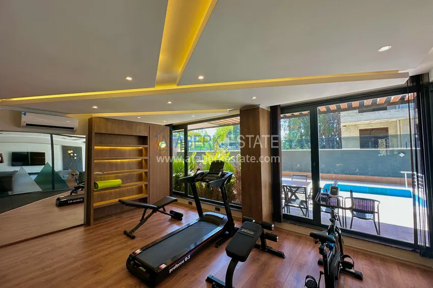 Двухкомнатная квартира с чистовой отделкой под ключ в Алании 22 