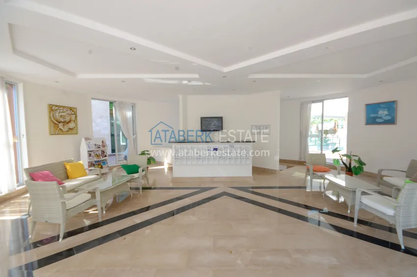 Двухкомнатная квартира с мебелью, 80 м², подходит под ВНЖ - Алания, Джикджилли 26 