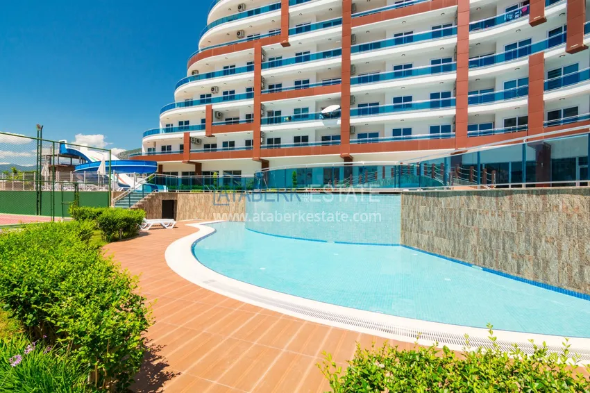 Линейная квартира 3+1 с панорамным видом в центре Махмутлара — срочная продажа, без мебели 3 