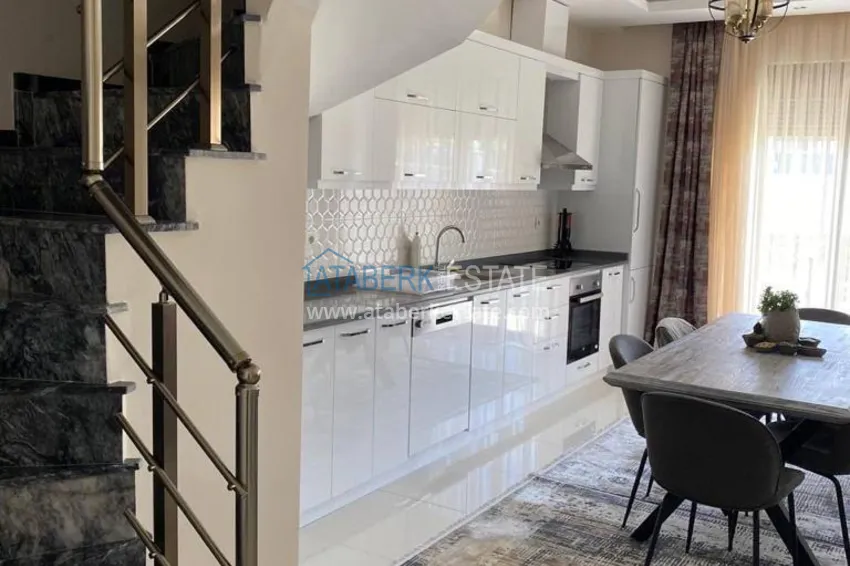 Приобрести Меблированный садовый дуплекс 2+1 в комплексе с инфраструктурой, Каргыджак 2