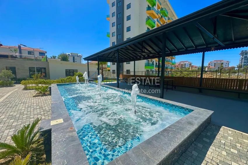 Горящее предложение, недвижимость с видом на море – двухкомнатная квартира в Авсалларе! 2