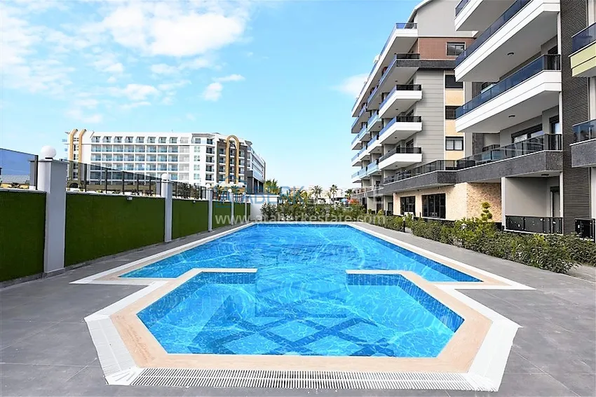 Меблированный садовый дуплекс 2+1 в комплексе с инфраструктурой, Каргыджак 3