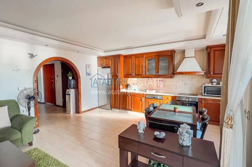 Приобрести Трехкомнатная квартира с панорамным видом на море - Махмутлар, первая береговая линия 4 