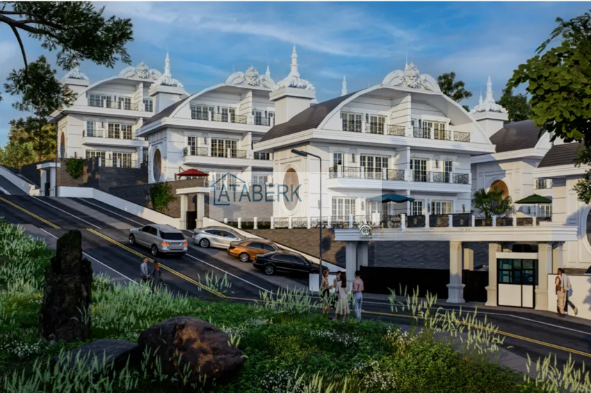 Новый архитектурный шедевр на побережье Алании, район Тюрклер – инвестиционный проект с виллами и апартаментами 7