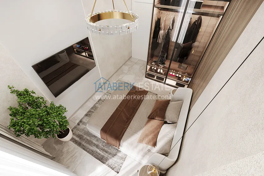 Приобрести Новый архитектурный шедевр на побережье Алании, район Тюрклер – инвестиционный проект с виллами и апартаментами 7