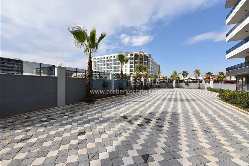 Меблированный садовый дуплекс 2+1 в комплексе с инфраструктурой, Каргыджак 7