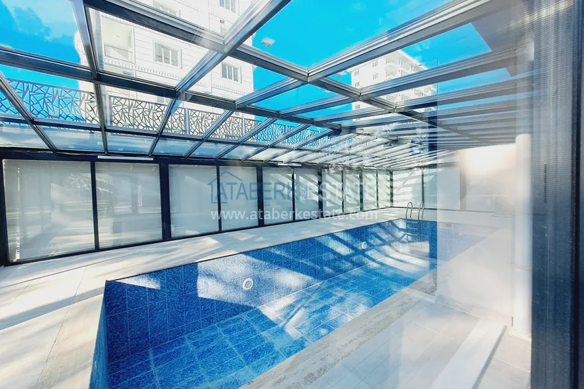 Первичная недвижимость в Алании - квартира 1+1 с чистовой отделкой в районе Авсаллар 8 