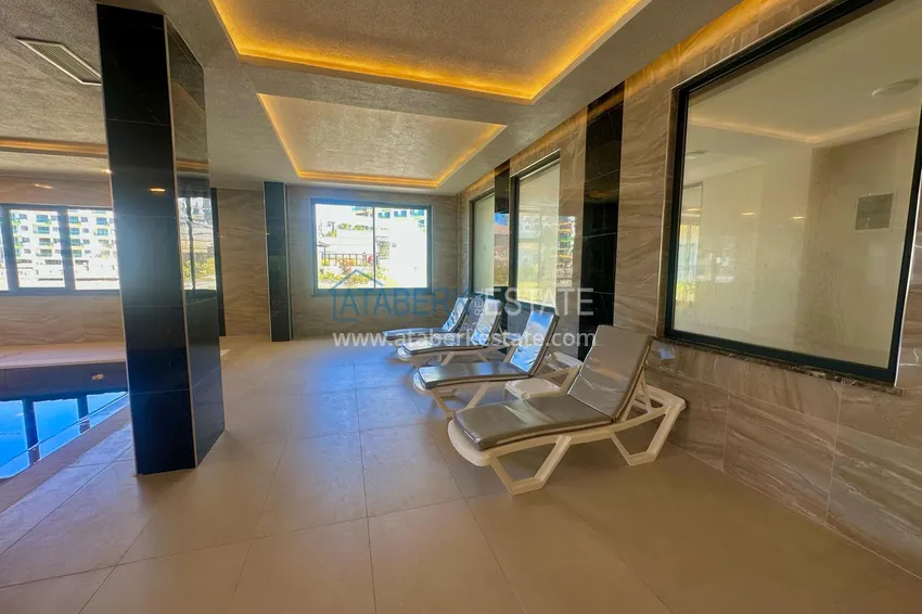 Горящее предложение, недвижимость с видом на море – двухкомнатная квартира в Авсалларе! 8