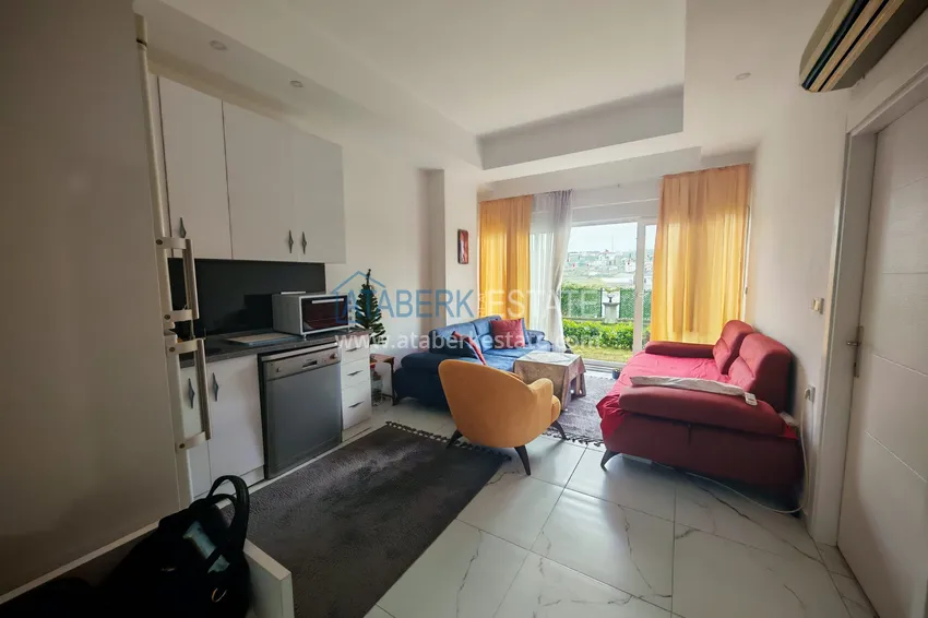 Приобрести Квартира 1+1 с мебелью и участком земли в жилом комплексе - Алания, район Авсаллар 8