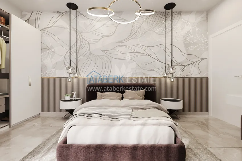 Приобрести Новый архитектурный шедевр на побережье Алании, район Тюрклер – инвестиционный проект с виллами и апартаментами 8