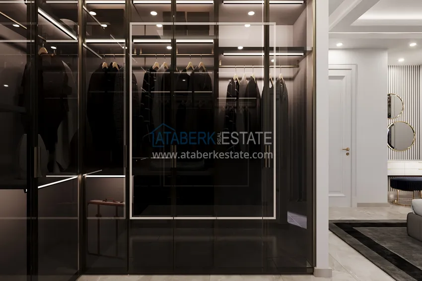 Приобрести Новый архитектурный шедевр на побережье Алании, район Тюрклер – инвестиционный проект с виллами и апартаментами 18