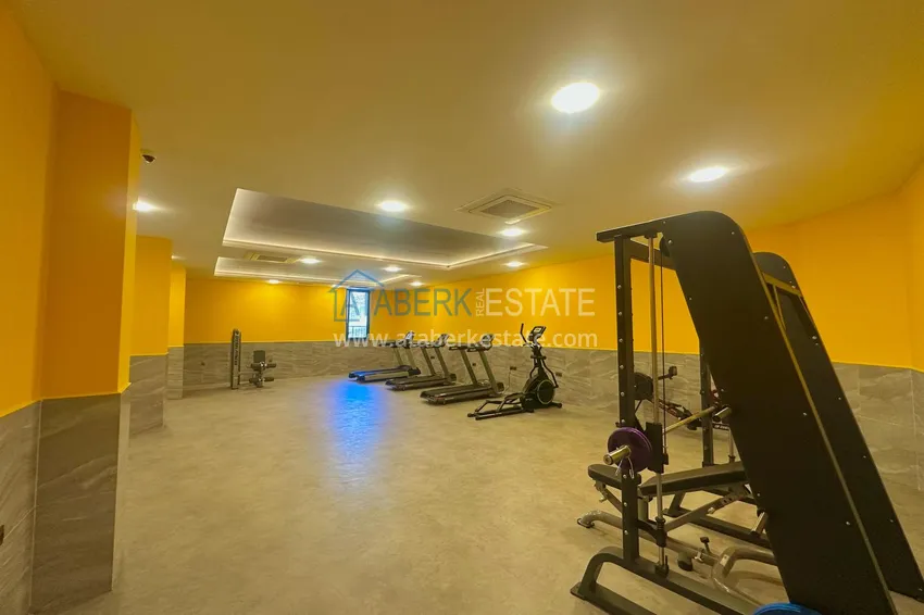 Горящее предложение, недвижимость с видом на море – двухкомнатная квартира в Авсалларе! 10