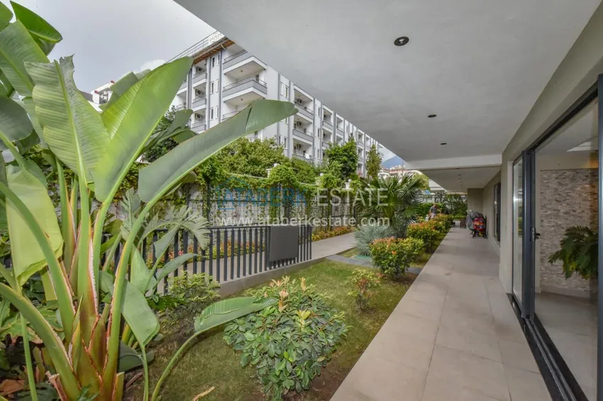 Краткосрочная аренда квартиры 2+1 в уютном комплексе – центр Алании, рядом с пляжем Клеопатра 10 