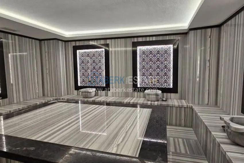 Стильная квартира с новой мебелью в современном комплексе – Алания, район Каргыджак 10