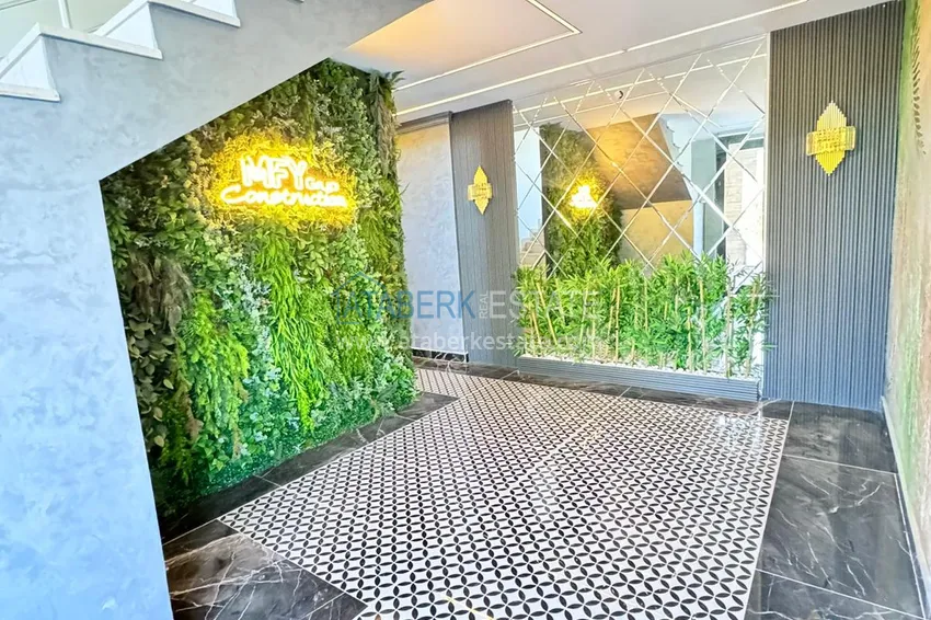 Квартира 1+1 с чистовой отделкой в уютном комплексе – Алания, район Авсаллар 10 