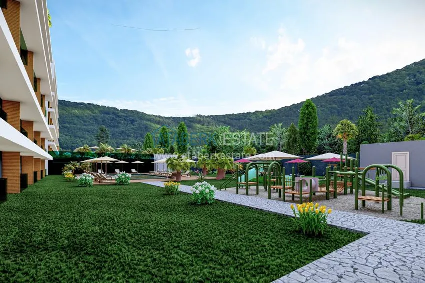 Квартира 1+1 в комплексе с отельной концепцией – Анталья, район Алтынташ 10 