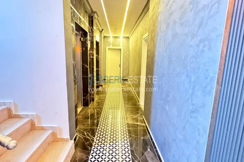 Квартира 1+1 с чистовой отделкой в уютном комплексе – Алания, район Авсаллар 11 