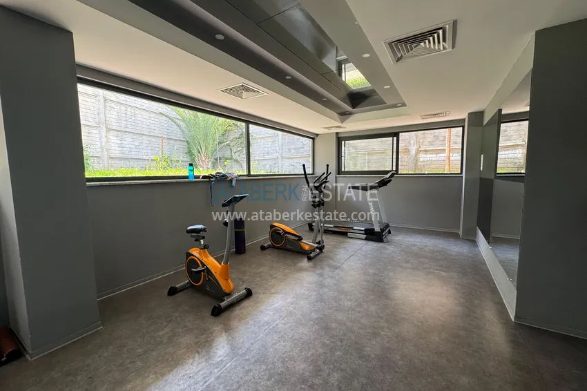 Дуплекс 2+1 с мебелью и видом на горы в молодом современном комплексе, район Оба – Алания 16 