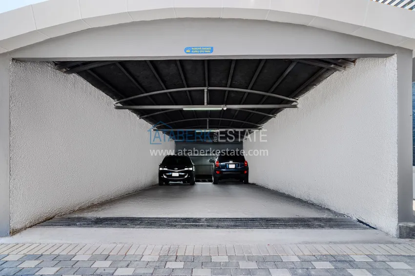 Двухкомнатная квартира с чистовой отделкой в комфортабельном комплексе – Алания, район Авсаллар 13