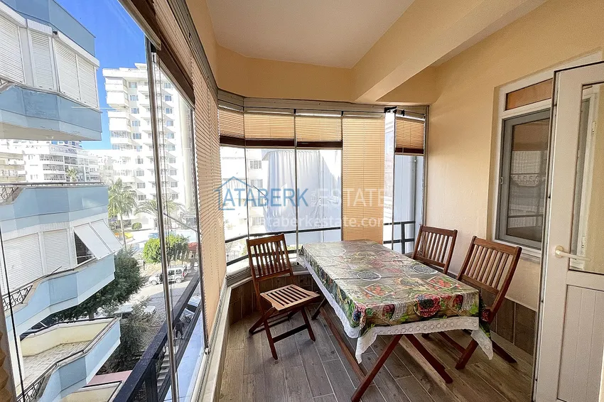 Приобрести Квартира с мебелью и застекленным балконом в районе Махмутлар - всего в 230 метрах от моря 14 