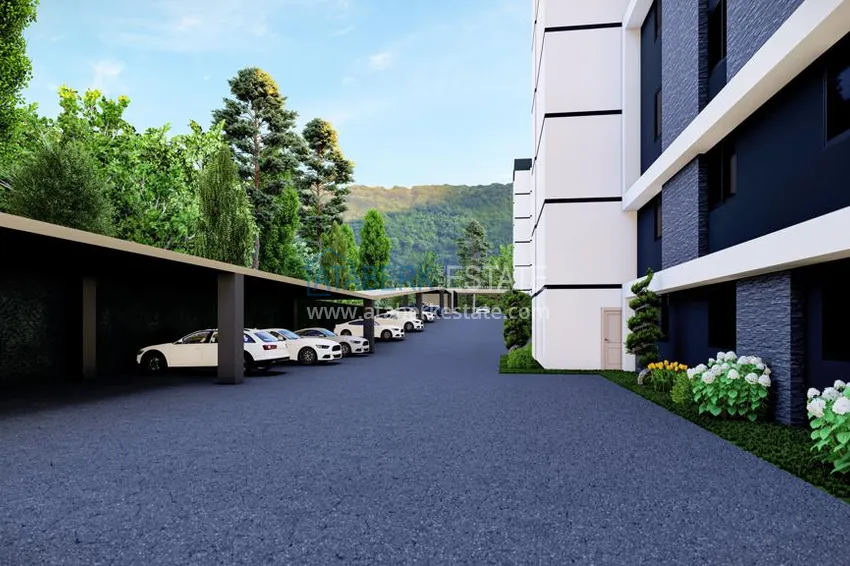 Квартира 1+1 в комплексе с отельной концепцией – Анталья, район Алтынташ 13 