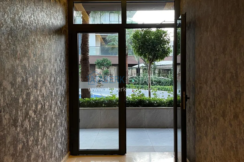 Квартира 1+1 в Алании, район Оба, в комплексе комфорт класса 13