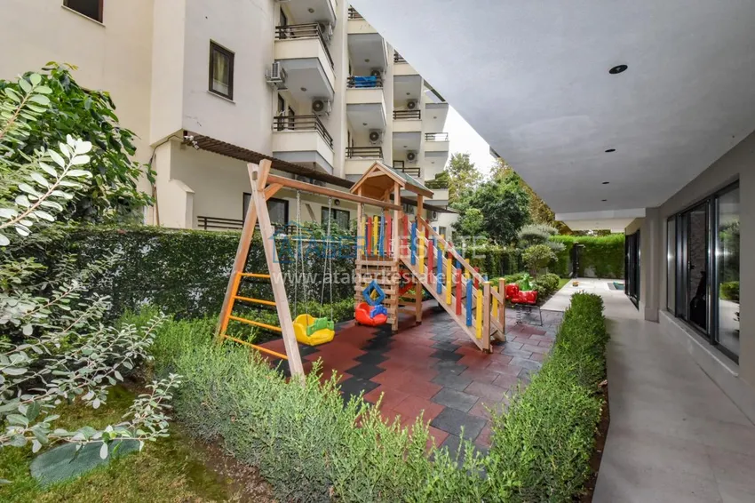 Краткосрочная аренда квартиры 2+1 в уютном комплексе – центр Алании, рядом с пляжем Клеопатра 13 