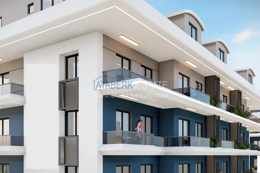 Новый проект off-plan в Авсалларе: жилой комплекс с оригинальной архитектурой  16 