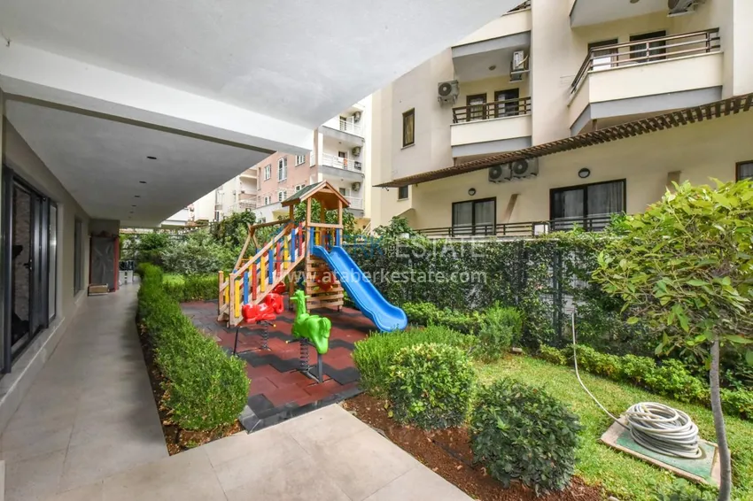 Краткосрочная аренда квартиры 2+1 в уютном комплексе – центр Алании, рядом с пляжем Клеопатра 14 