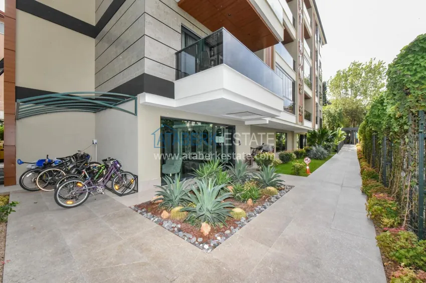 Краткосрочная аренда квартиры 2+1 в уютном комплексе – центр Алании, рядом с пляжем Клеопатра 15 