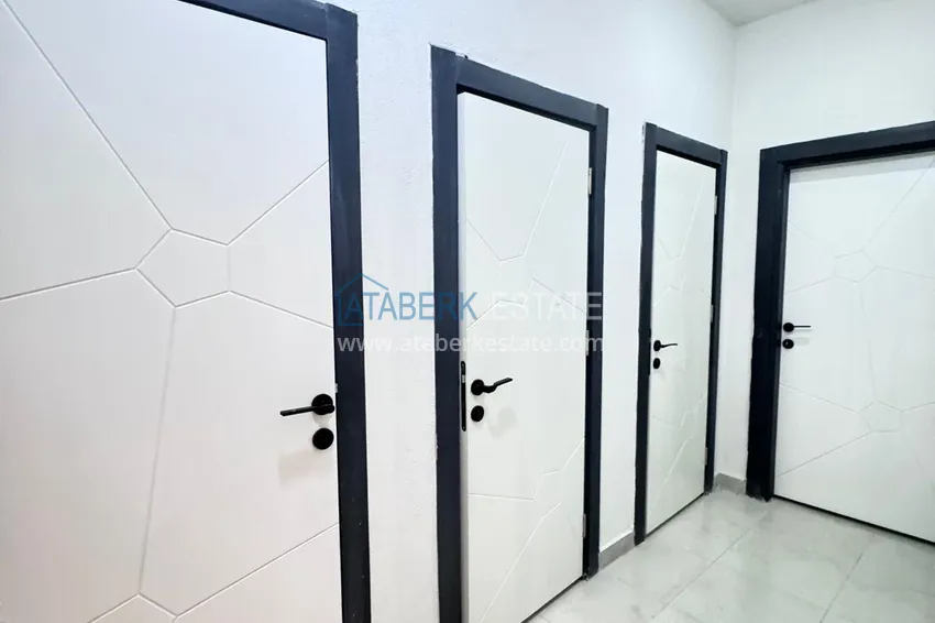 Квартира 1+1 с чистовой отделкой в уютном комплексе – Алания, район Авсаллар 16 