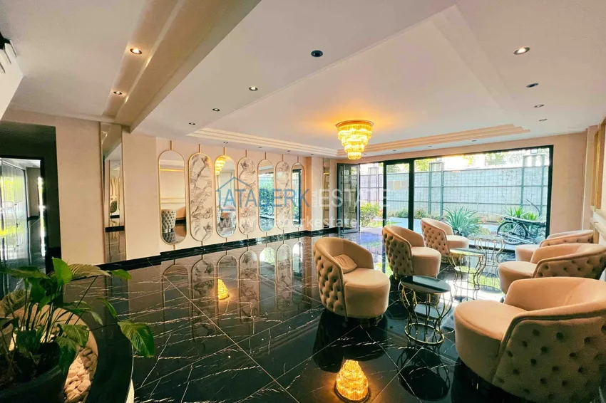 Краткосрочная аренда квартиры 2+1 в уютном комплексе – центр Алании, рядом с пляжем Клеопатра 17 