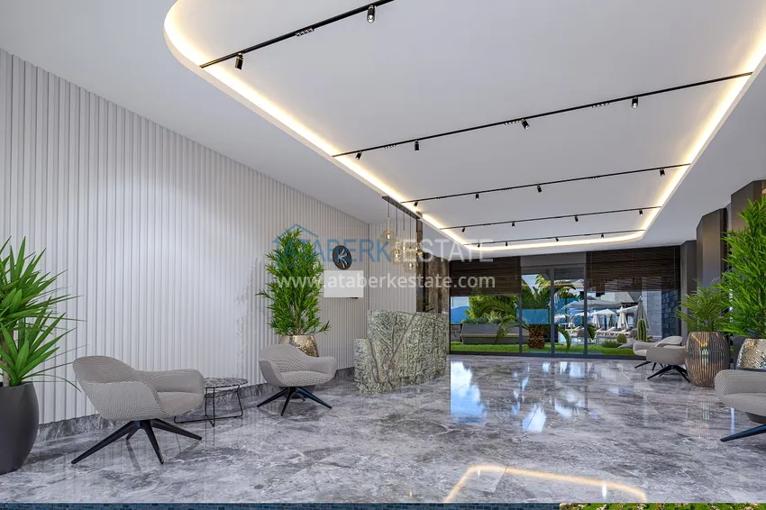 Квартира 1+1 от инвестора в строящемся комплексе – Алания, район Кестель 19 