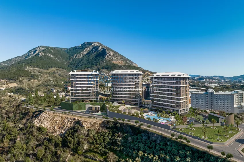 Квартира 1+1 от инвестора в строящемся комплексе – Алания, район Кестель 2 