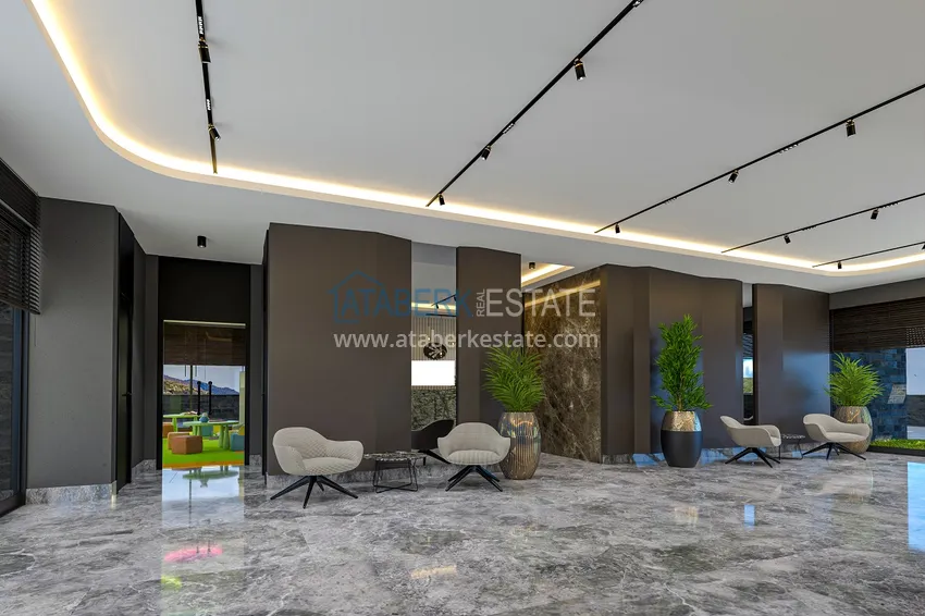 Квартира 1+1 от инвестора в строящемся комплексе – Алания, район Кестель 21 