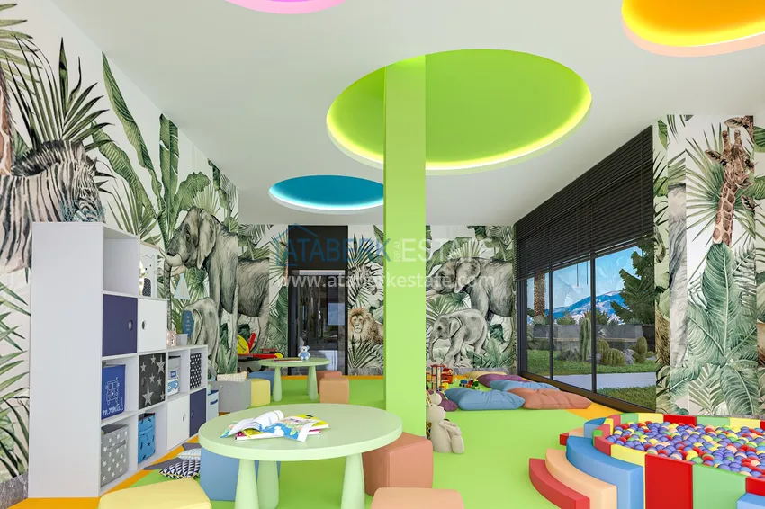 Квартира 1+1 от инвестора в строящемся комплексе – Алания, район Кестель 23 