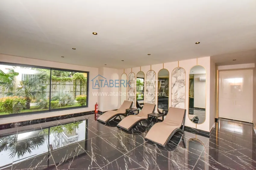 Краткосрочная аренда квартиры 2+1 в уютном комплексе – центр Алании, рядом с пляжем Клеопатра 23 