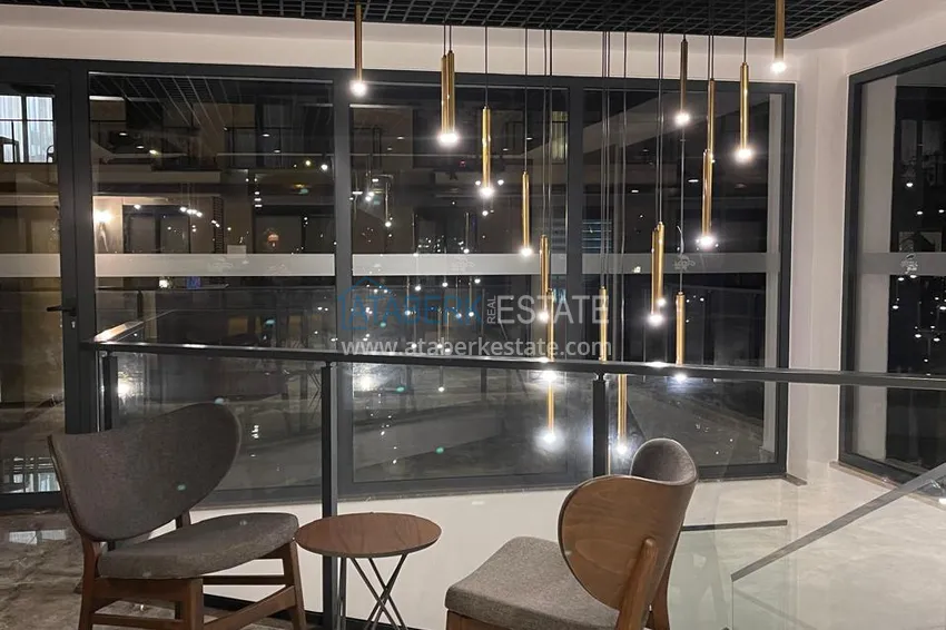 Квартира 1+1 в Алании, район Оба, в комплексе комфорт класса 24