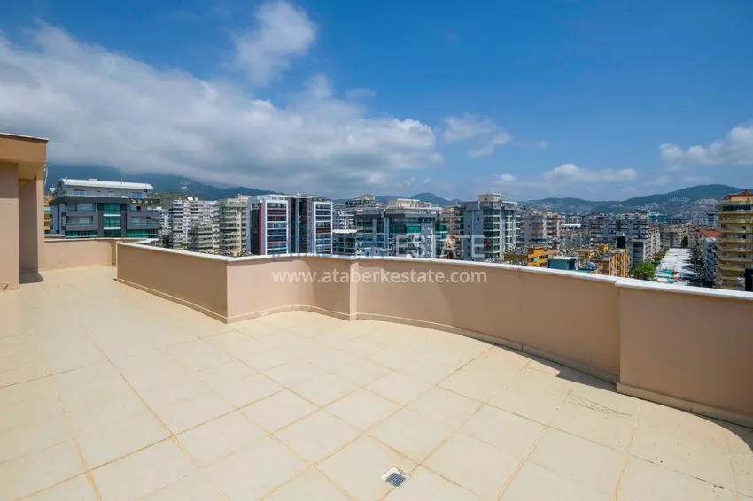 Приобрести Пентхаус-дуплекс 4+1 с видом на горы и море – Алания, район Махмутлар 24 