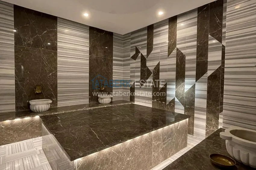 Квартира 1+1 в Алании, район Оба, в комплексе комфорт класса 29