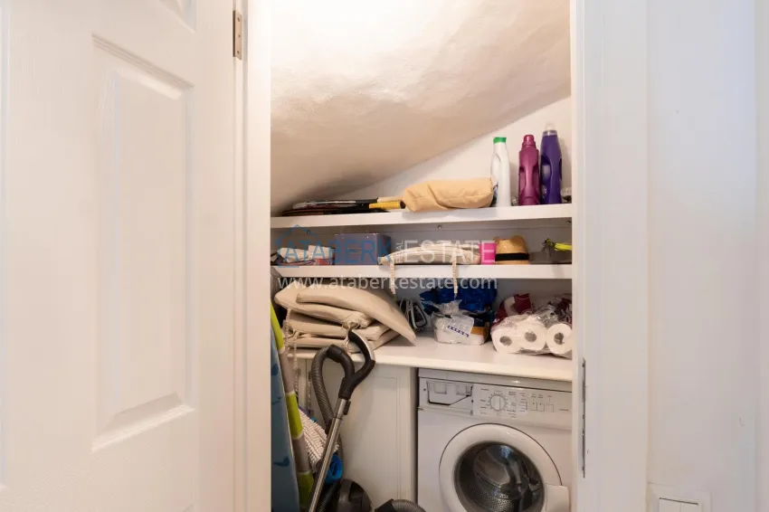 Приобрести Меблированная вилла 3+1 в Алании, с эффектным панорамным видом – горный район Тепе 34 